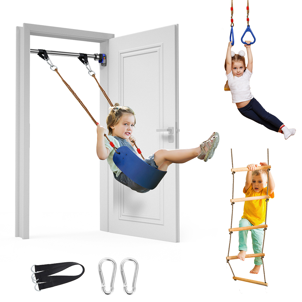 swing set with gymnastics bar