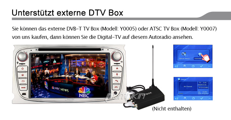 Ford dvd navigation mit touchscreen #8